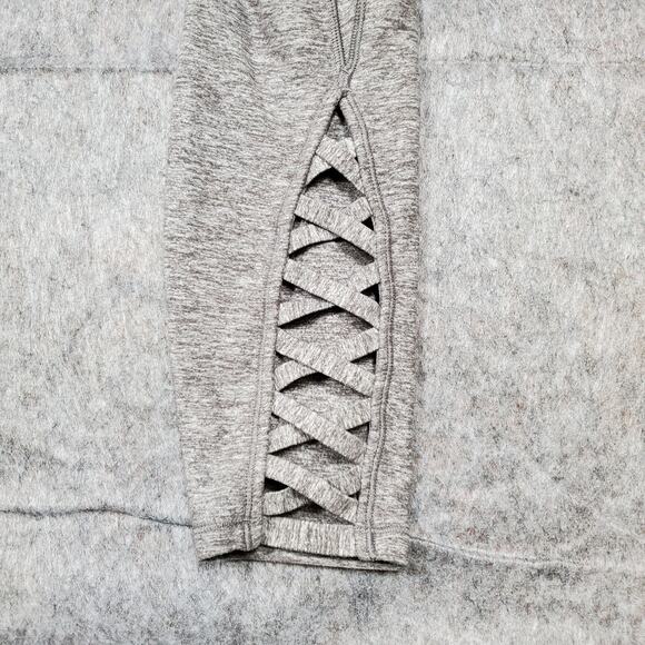 Lululemon Leggings Womens 4 Pure Practice  Heathered Slate Gray Yoga Run Gym - Picture 7 of 10